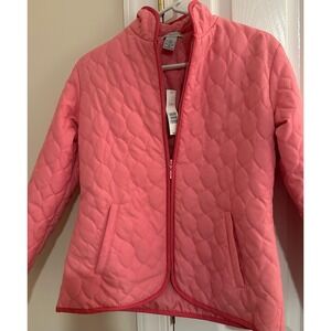 NWT Kim Rogers pink jacket size petite small‎ $40 retail